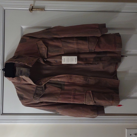 Zadig & Voltaire Kayak Skull Camo Jacket - Picture 1 of 7